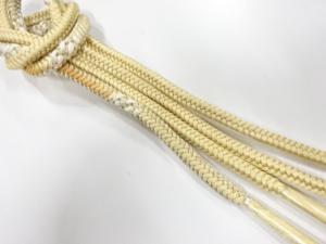 未使用品　正絹　手組帯締め